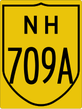 Nh 709a Road Map National Highway 709A (India) - Wikiwand