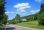 Looking north on NY 32 in the Town of Cornwall