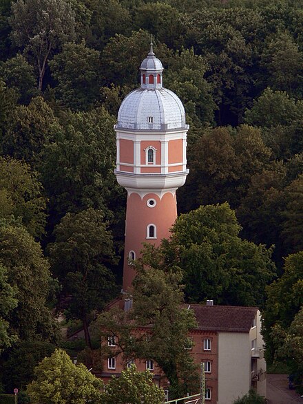 Neu-Ulmer Wasserturm in Kollmannspark