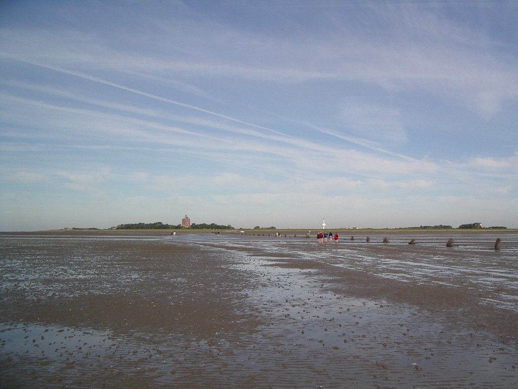 Turm Neuwerk im Hamburger Wattenmeer