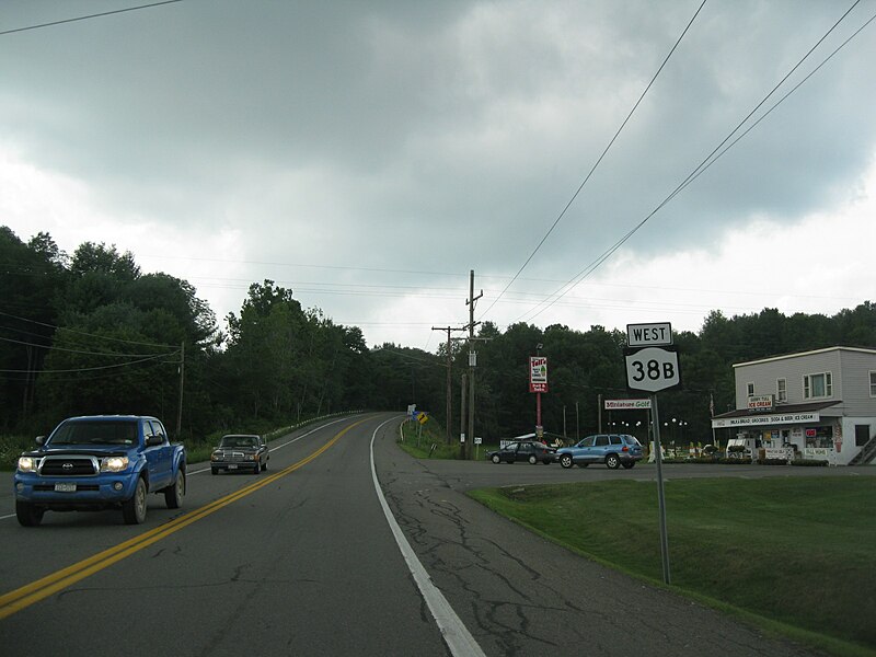 File:New York State Route 38B westbound in Union Center.jpg