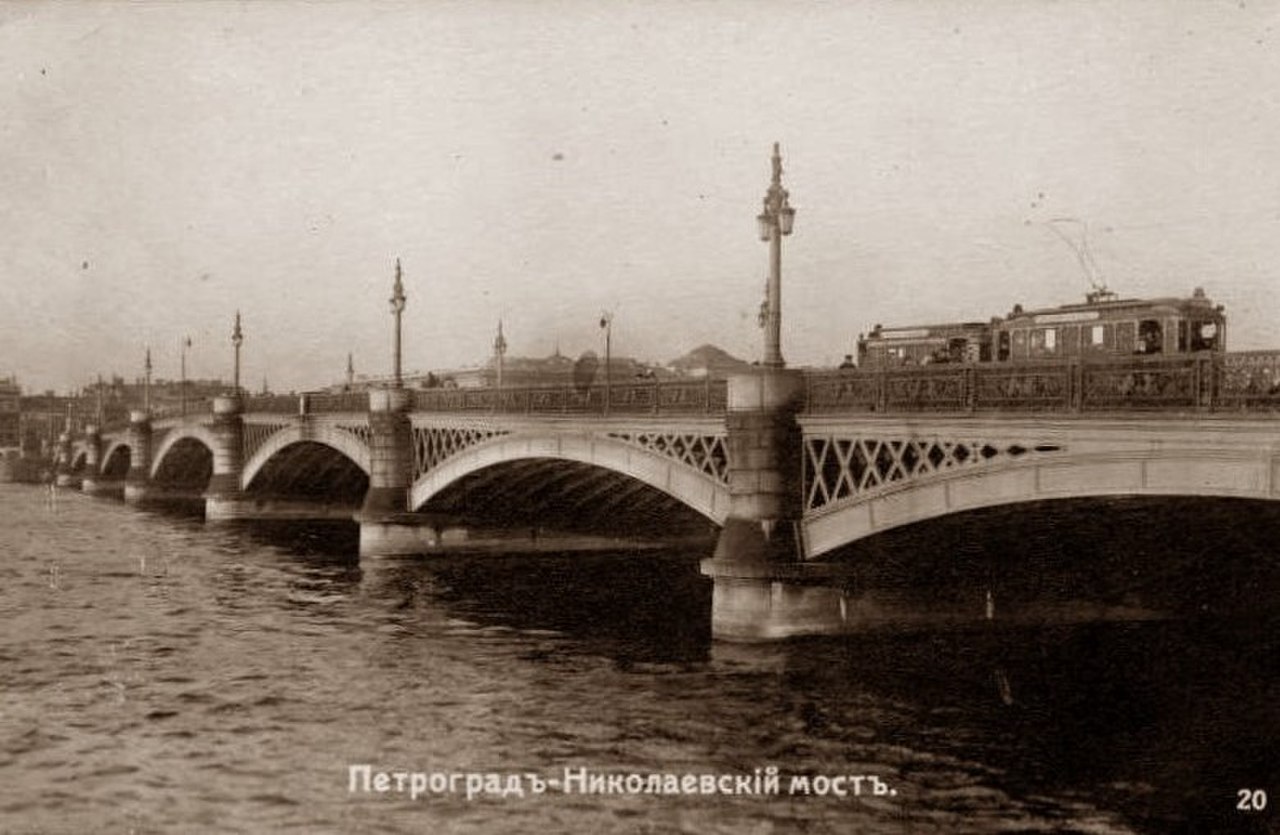 мост лейтенанта шмидта старые