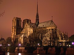 Vista nocturna desde el sur, 2001.