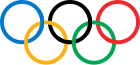 Anelli olimpici senza cerchioni. Svg