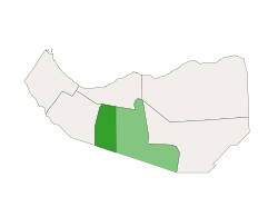 Somalilandning Togdheer shahri tarkibidagi Oodveyne tumani