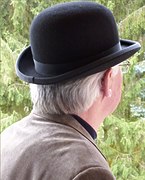 Bowler hat worn by an increasing number of British professionals