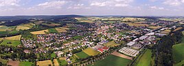 Aerial view of Scherfede