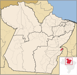 Brejo Grande do Araguaia – Mappa