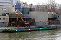 Port Javel bas sur la Seine à Paris