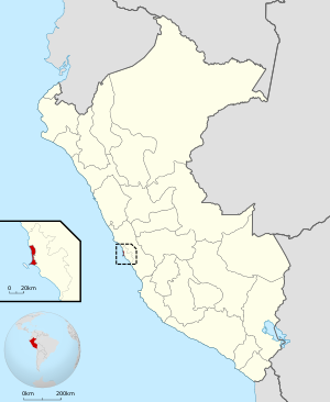 Peru - Callao, Constitutional Province of (locator map).svg