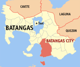 Kaart van Batangas City