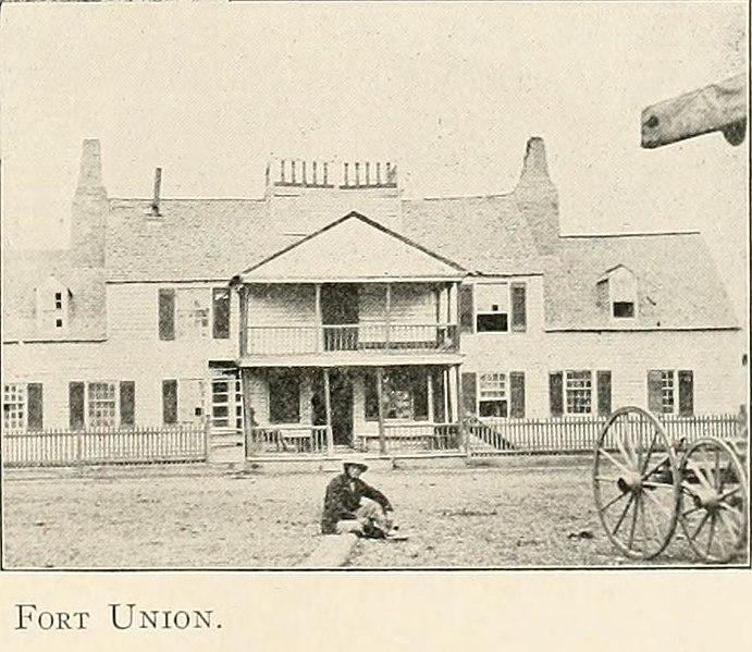 File:Photograph of the trading post Fort Union, North Dakota.jpg