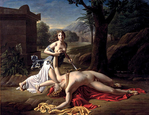 Pierre Gautherot - Pyramus and Thisbe, 1799