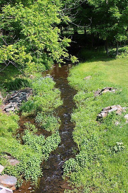 Pikes Creek looking upstream