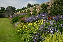 A long perennial border at Pitmedden Pitmedden border.jpg