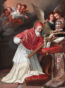 Pius V and crucifix Rome 18c.jpg