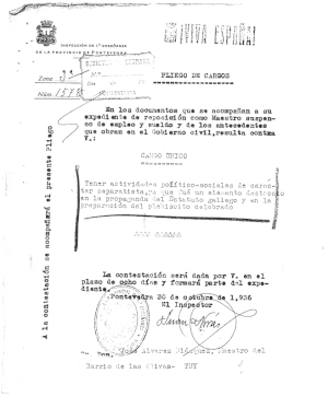 Estatuto De Autonomía De Galicia De 1936: Antecedentes, Proxectos de Estatuto, O Estatuto trala aprobación