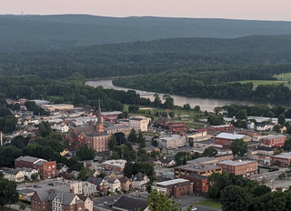 Port Jervis, New York City in New York, United States