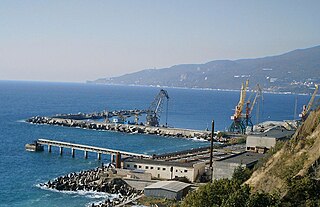 Port of Yalta Port in  Ukraine