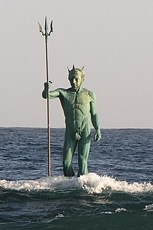 Poseidon - Melenara - Neptuno Neptune statue estatua Islas Canarias.jpg