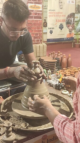 File:Pottery Making Art Learning in IITF 19.jpg