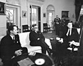 President John F. Kennedy with President of Venezuela, Rómulo Betancourt.jpg