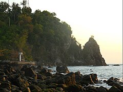 Punta Matagar rock formation