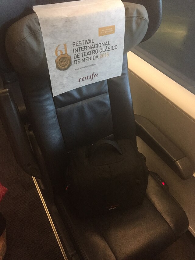 Renfe Ave Train Seating Chart