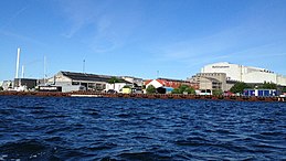 Refshaleøen, Copenhagen island in the Copenhagen harbor