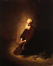 Sfântul Petru în închisoare, de Rembrandt, 1631