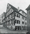 Renoviertes Haus Friedrich Dannemanns in der Judengasse (1910 TüBl15-54)