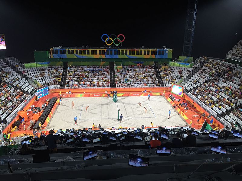 File:Rio 2016 - Olympic Games- 7 August Beach Volleyball (BV002) (28533650314).jpg