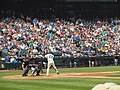 Robinson Canó batting for the Mariners