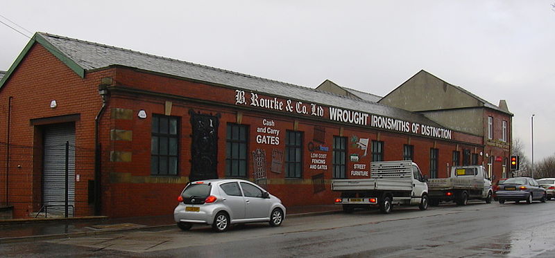 File:Rourke's Forge Accrington Road, Burnley, BB11 5QD - geograph.org.uk - 1727444.jpg