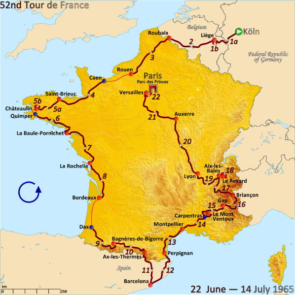 File:Route of the 1965 Tour de France.png