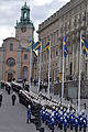 guards at slottsbacken