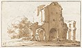 Ruïne van de abdij van Rijnsburg, RP-T-1897-A-3344.jpg