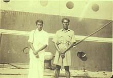 SS Rajula, operating her fortnightly "Straits Service" between Madras to Penang, Port Klang and Singapore from 1926 to 1972. The vessel transported many Indian migrants between South India to then-British Malaya as well as independent Malaysia. SS Rajula.jpg