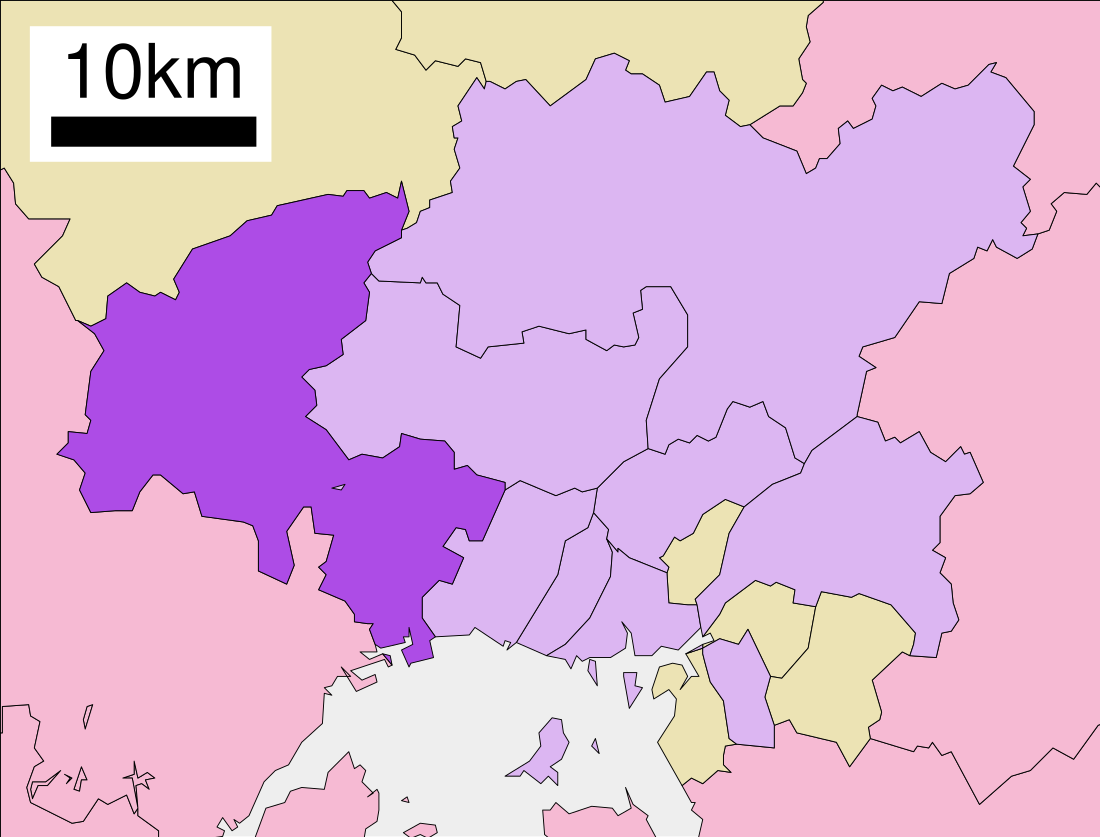 File:Saeki-ku in Hiroshima City.svg