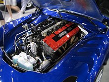 Engine installed in a TVR Sagaris Sagaris engine.jpg