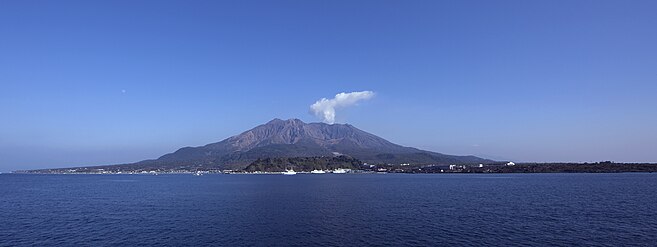 Sakurajima i zatoka Kagoshima