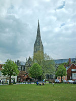 Salisbury-katedralen.