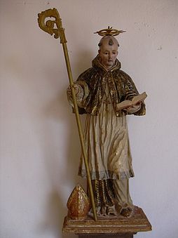 Socha sv. Martína.