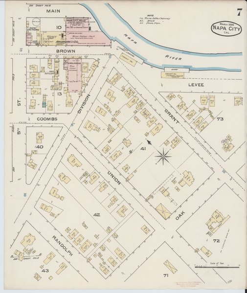 File:Sanborn Fire Insurance Map from Napa, Napa County, California. LOC sanborn00707 001-7.tif