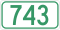 כביש ססקצ'ואן 743.svg