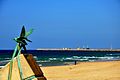 Sculpture on the beach Ashdot - panoramio.jpg