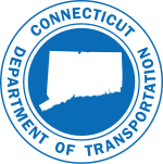 Sigillo del Dipartimento dei trasporti del Connecticut.svg