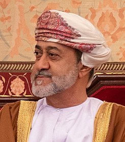 Il segretario Pompeo incontra il sultano dell'Oman Haitham bin Tariq Al Said (49565463757) (ritagliato).jpg