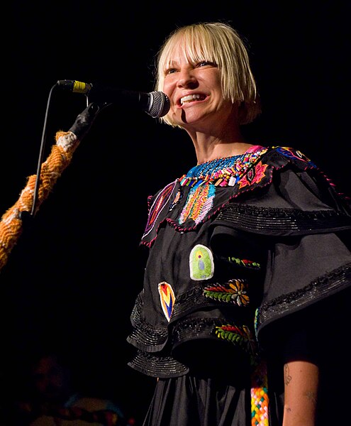 "Titanium" was co-written and performed by Sia (pictured in 2011).