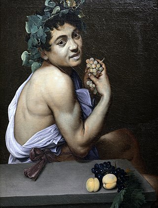 <i>Young Sick Bacchus</i> Painting by Caravaggio